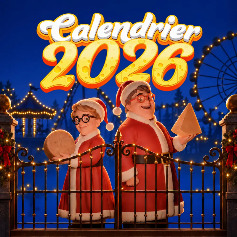 Calendrier de l’Avent Fromage 2026 | Maison Lorho