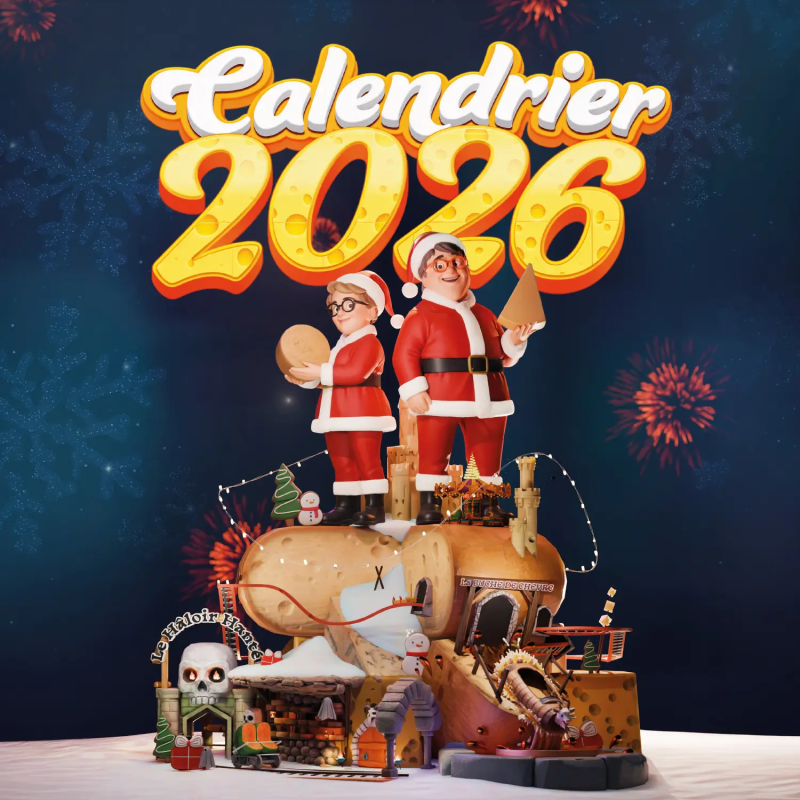 Calendrier de l’Avent Fromage 2026 | Maison Lorho