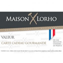 Carte cadeau gourmande Maison Lorho 30 €