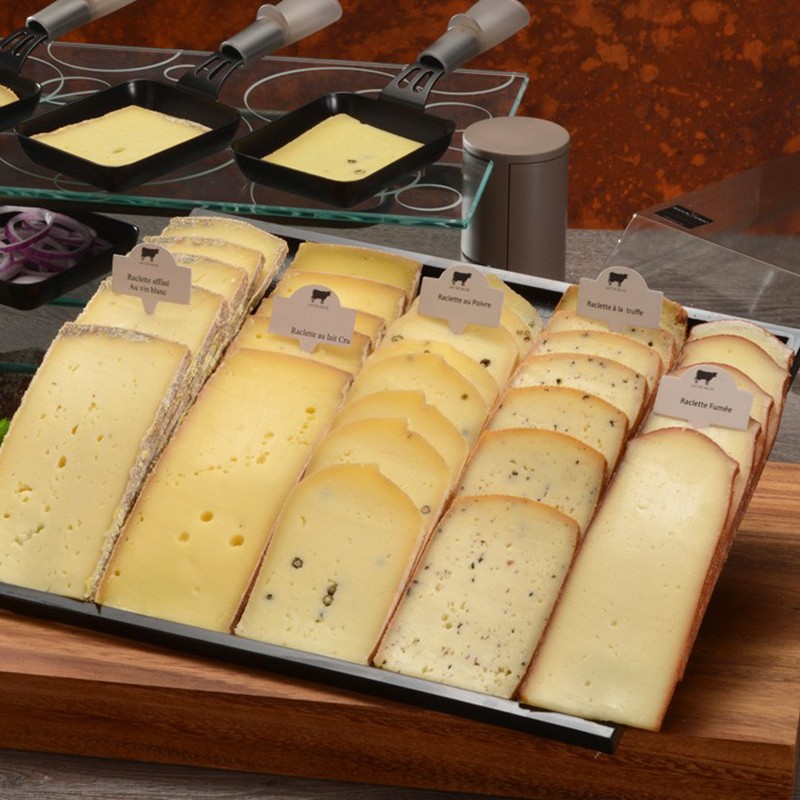 Fromage a raclette Maison Lorho - Plateau fromage