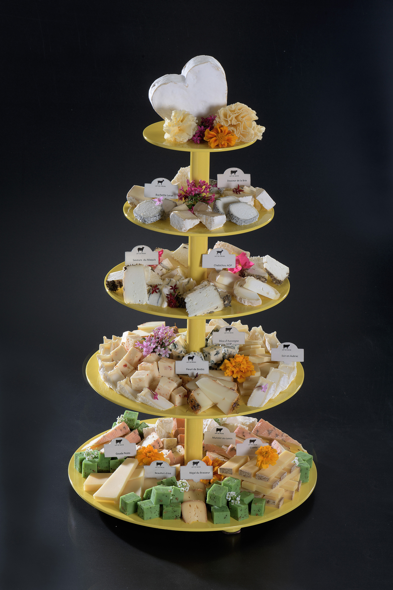 La Piece Montee De Fromages Maison Lorho