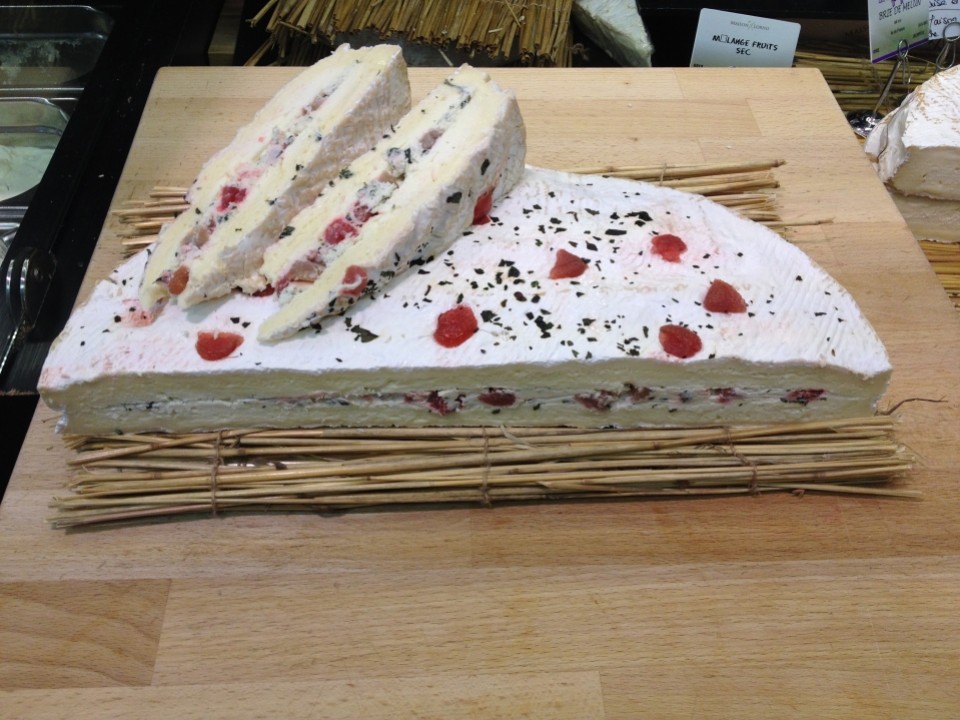 Brie aux fraises
