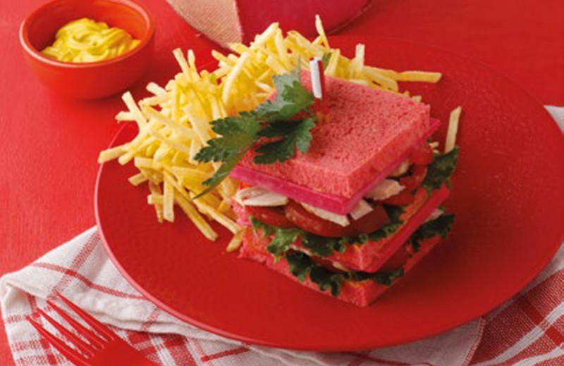 Clubs sandwich au Pink Queen Cheese