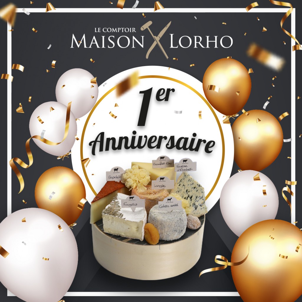 Le Comptoir Maison Lorho fête son 1er anniversaire !