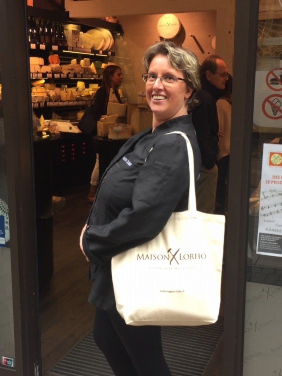 Le sac shopping en toile Maison Lorho