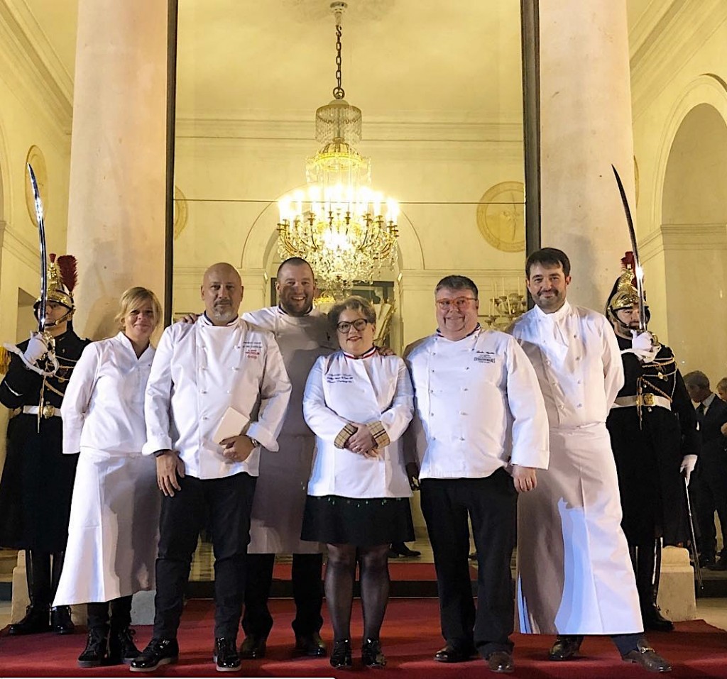 Les fromages de Christelle Lorho à l'Elysée
