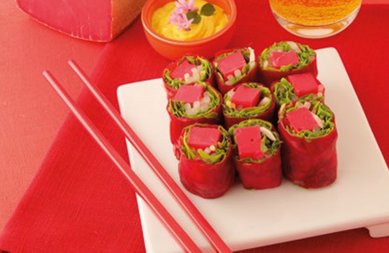 Makis au Pink Queen Cheese