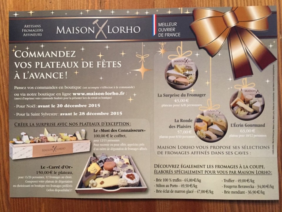 Plateaux de fêtes