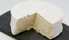 Brillat-savarin en fondant de moutarde au céleri et parfum de truffe noir