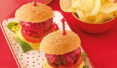 Burgers au Pink Queen Cheese