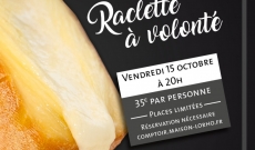 Soirée Raclette à volonté