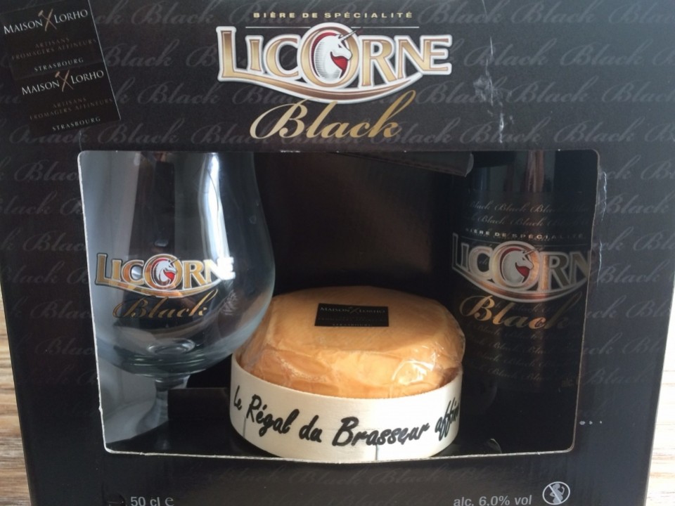 Un coffret original Régal du Brasseur et Licorne Black