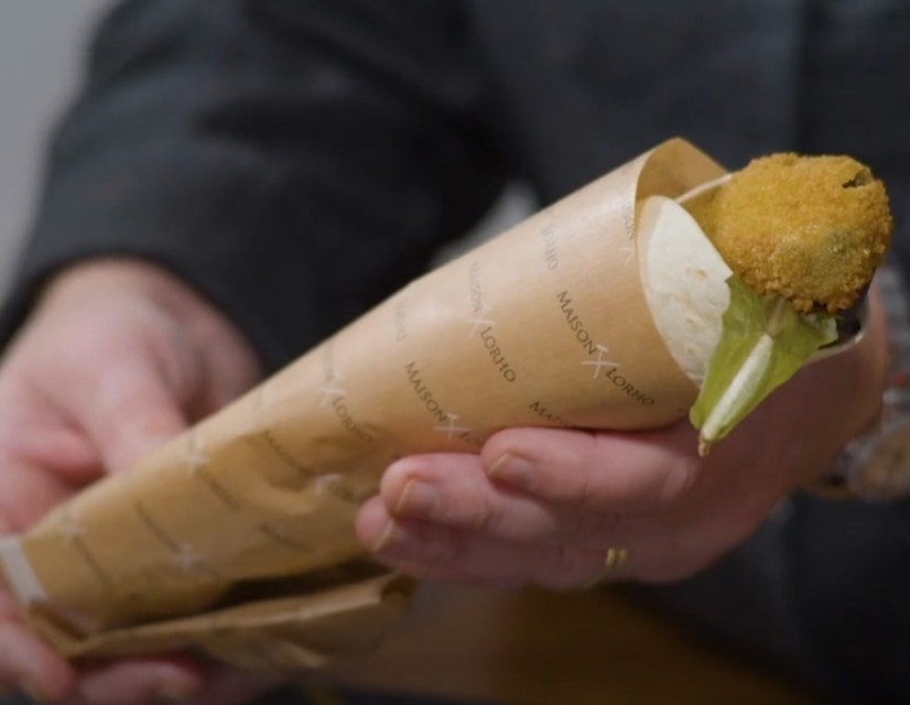 Wrap au chèvre façon Maison Lorho