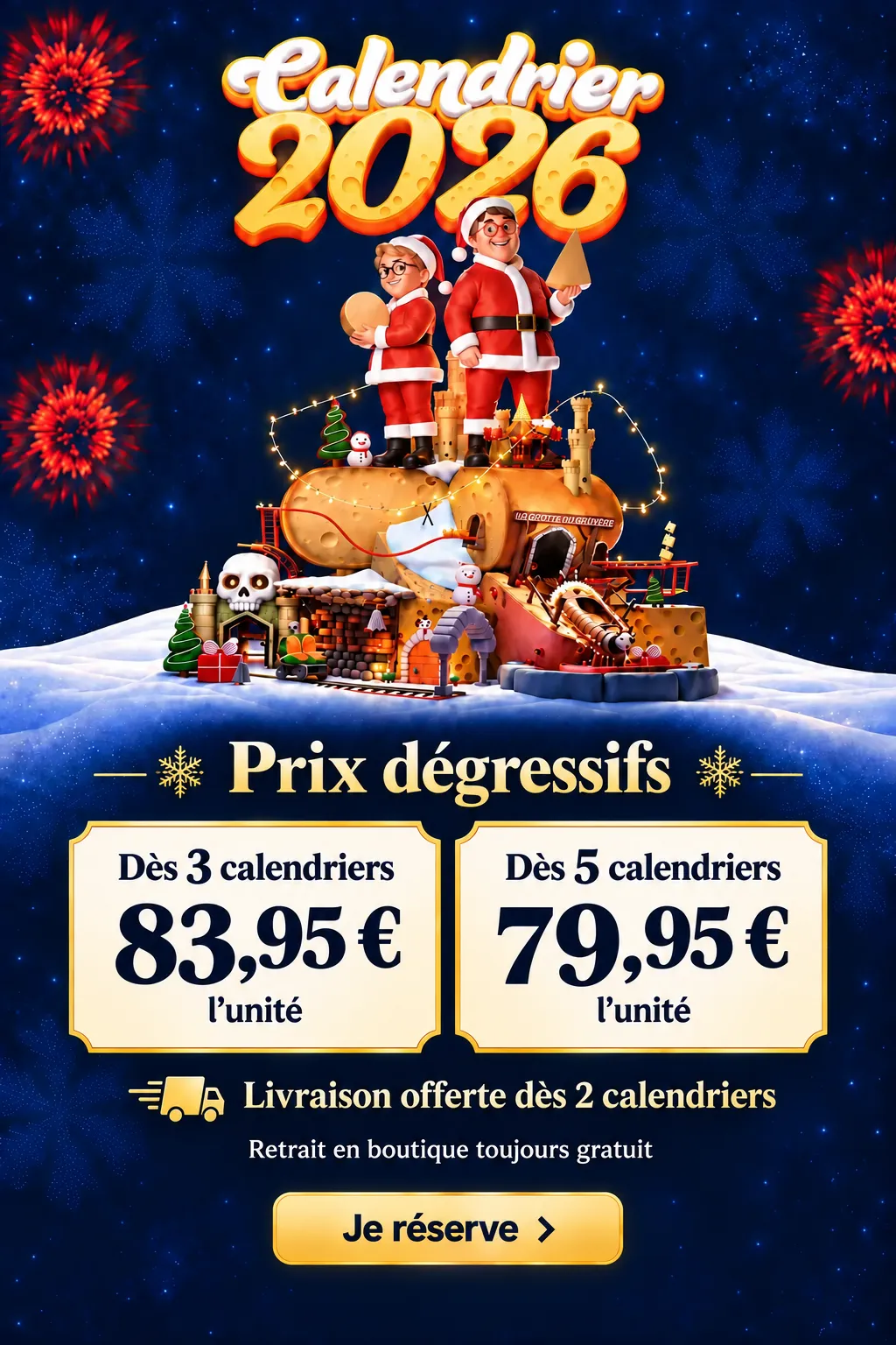 Calendrier de l'Avent Fromager 2026